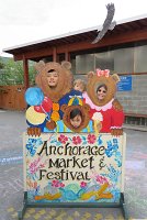 AnchorageMarketBearFamily  Bear Family, Anchorage Market, Anchorage, AK
