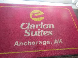 IMG 1819  Entrance mat at the Clarion Suites Downtown Anchorage, AK