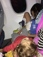 IMG 7449  sleeping on the Red-eye flight