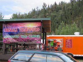 IMG 6003  Dinner, Denali Thai Food Truck Stand, Grizzly Bear Resort, Denali National Park