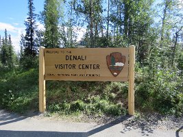 IMG 6255  Denali Visitor Center Sign