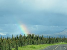 IMG 6324  Rainbow, Parks Highway, Denali, AK
