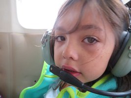 IMG 0921  Megan on the Wrangell Mountain Air MXC-CXC flight