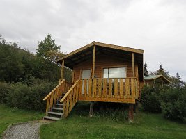 IMG 7068  Cabin Exterior, Sheep Mountain Lodge,