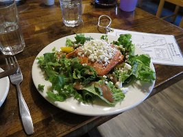 IMG 7169  Grill Salmon Salad, Sheep Mountain Lodge