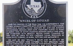 IMG_5251 Angel of Goliad Historical Marker, Goliad State Park