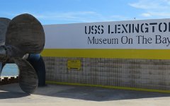 IMG_5311 USS Lexington Museum Sign, Corpus Christi, Tx