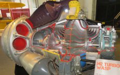 IMG_5329 J42 Turbo Wasp Engine, USS Lexington Museum, Corpus Christi, Tx