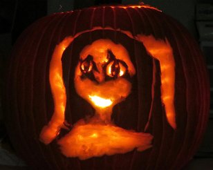 IMG_5397 Megan's Amethyst pumpkin carving