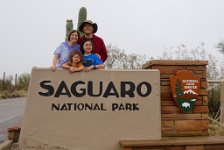 IMG_2319 Family at Saguaro National Park Sign
