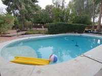 IMG_2625 Backyard pool at the AirBnB, Scottsdale, AZ