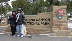 IMG_3495 Ah Ma and Ah Gong at the Grand Canyon National Park Sign