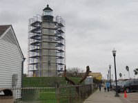 IMG 5949  Port Isabel Lighthouse under renovation, Port Isabel, TX