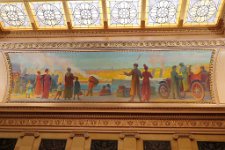 IMG_1950 Transportation mural, North Hearing Room, Wisconsin State Capitol, Madison, WI