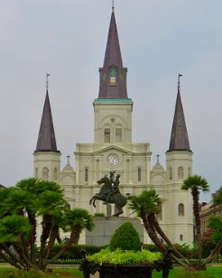IMG_0355 Jackson Square and St. Louis Cathedral, New Orleans, LA