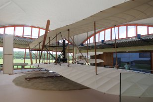 IMG_0946 Side view of 1903 Wright Flyer, Wright Brothers National Memorial