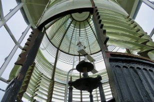 IMG_1151 Fresnel Lense and lamp, Bodie Lighthouse, Cape Hatteras National Seashore