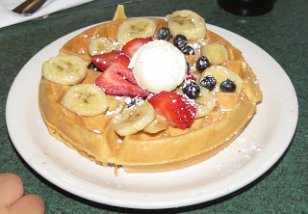 IMG_1350 Fruity Waffle, Metro Diner, Chesapeake, VA