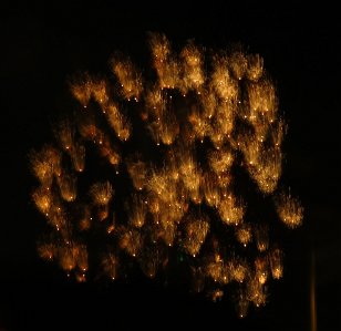 IMG_1415 Virginia Beach Fireworks from Golden Corral parking lot, Virginia Beach, VA