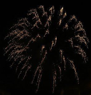 IMG_1418 Virginia Beach Fireworks from Golden Corral parking lot, Virginia Beach, VA