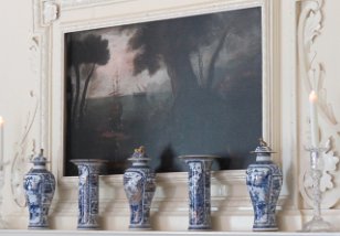 IMG_1491 A Neat Landscape after Claude Lorrain, Vases, Front Parlor, Mount Vernon, VA