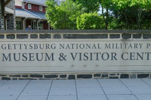 IMG_2614 Gettysburg National Military Park Museum and Visitor Center Sign