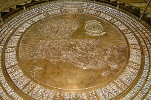 IMG_3929 Bronze relief map of Louisiana designed by Solis Seiferth, Louisana State Capitol, Baton Rouge, LA