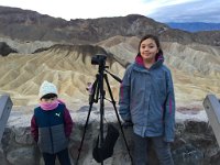 IMG_3497 Phelan, my tripod, Megan, Zabriskie Point, Death Valley, National Park