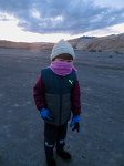 IMG_5072 Phelan all bundled up pre-dawn, Zabriskie Point, Death Valley National Park