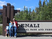IMG 6249  Denali National Park Entrance Sign