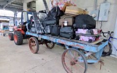IMG_8775 Houston Amtrak Baggage Cart